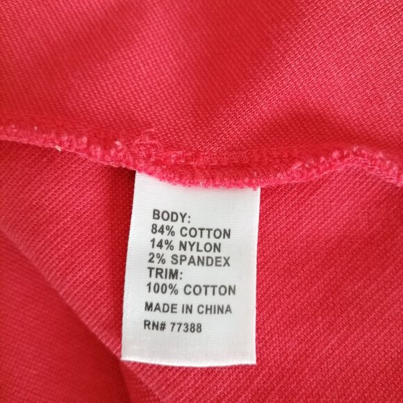 Madewell Womens Red Back Zip Flared Skater Short Skirts Size 6 - Picture 6 of 7